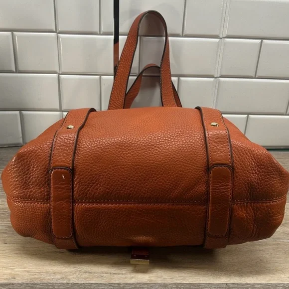 Michael Kors Fulton Shoulder Bag in Burnt Orange! Preowned!! - Picture 3 of 13